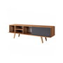 Hanah Home Ela 3631 Soporte para TV Nogal y Antracita